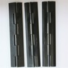 Pack of 3 Black Acrylic Hinges 200mm x 42mm Black