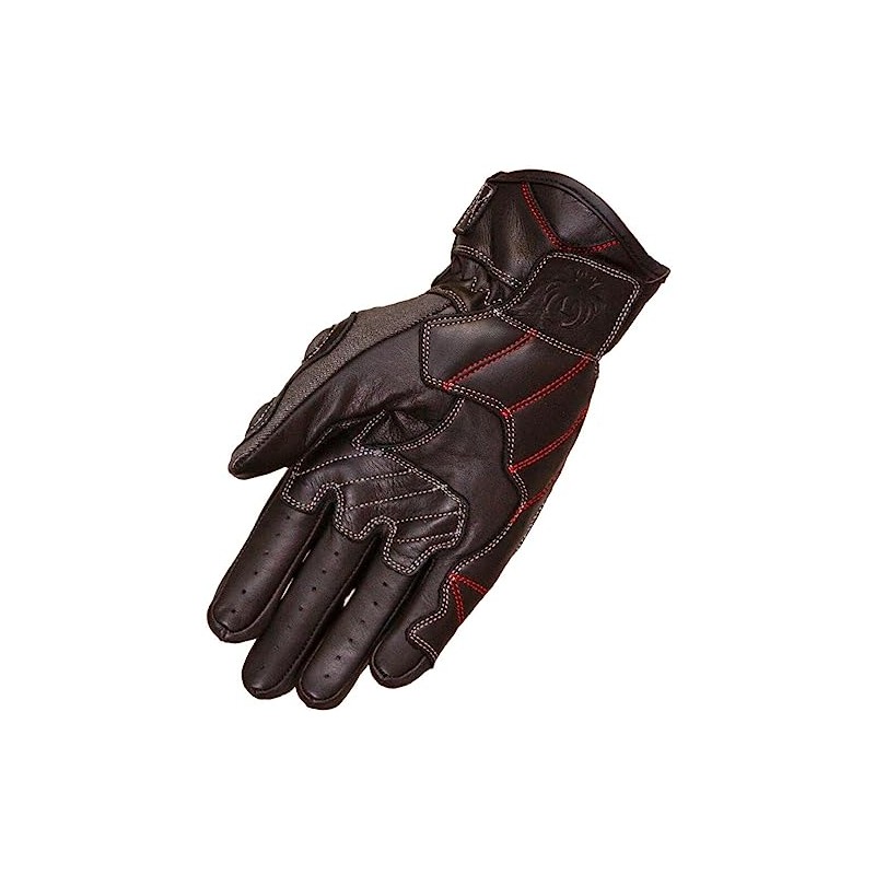 Merlin Maple Motorcycle Gloves (Grey/Black, S)