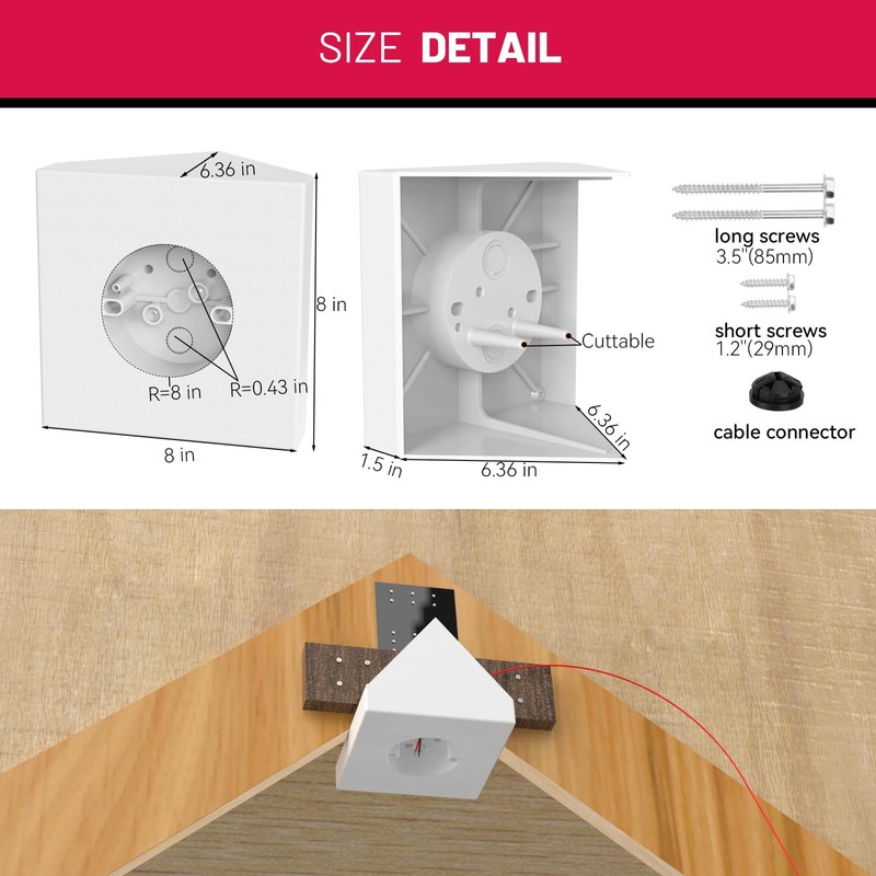 Ceiling Fan Angle Mount, FB900-1 Cathedral Ceiling Fan Box, Ceiling