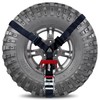 SpeedStrap 3 Point Spare Tire Tie-Down - Heavy Duty Ratchet