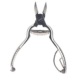 Cortauñas Profesional Acero Inoxidable para Uñas Gruesas y Encarnadas - Kit de Pedicura y Manicura 5 en 1 con Herramientas para Cutículas y Lima