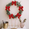 Skystuff Christmas Bow Red Decorations for Tree, Christmas Tree Bow