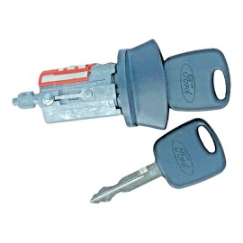 Ford 2001 2002 2003 2004 Ford Focus OEM Ignition Lock Cylinder with 2 H74 Chip Keys