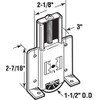 Prime-Line N 6817 Steel, Mirrored Wardrobe Door Roller Assembly, for