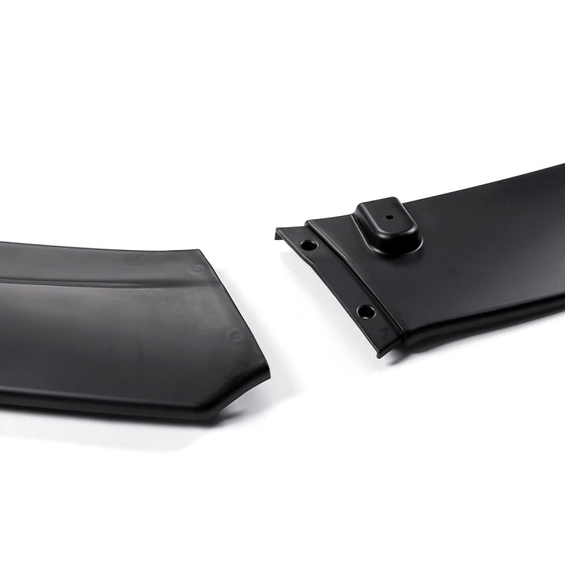 ZTT Matte black Front Bumper Lip Spoiler Splitter Body Kit