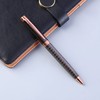 Facile Scriptum High-quality premium metal rotating ballpoint pen, Alice Rosé