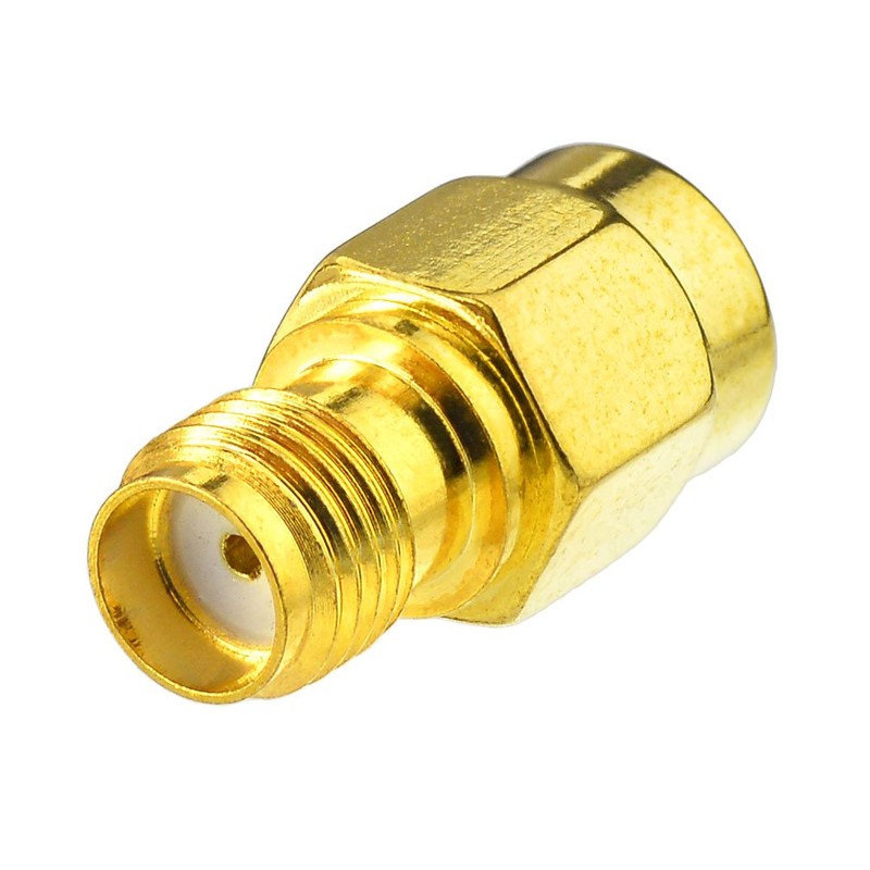Eightwood SMA Male to Female Adapter Quick Push-On Connector (2