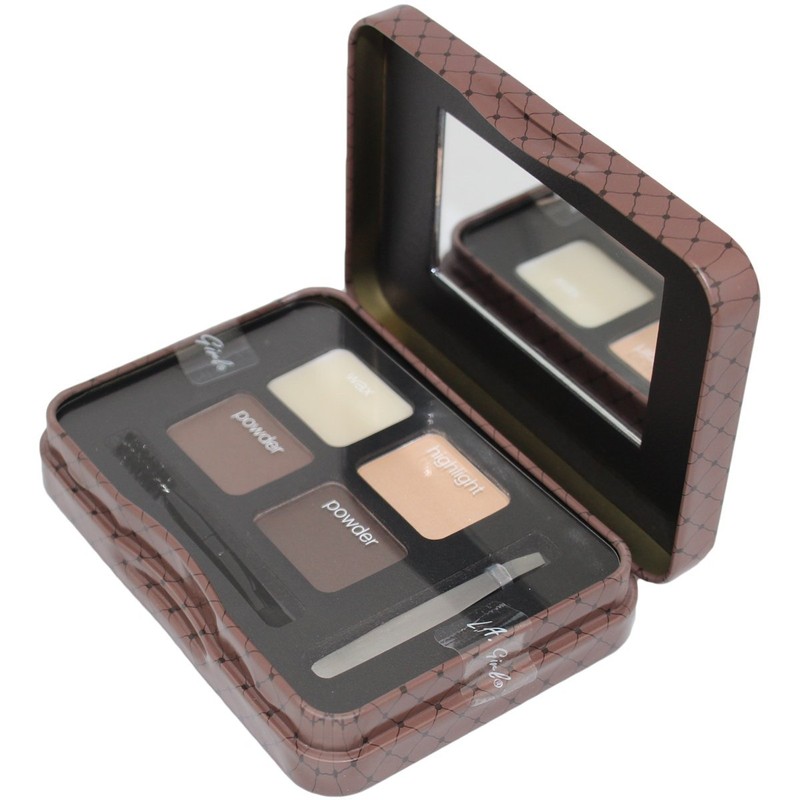 L.A. Girl Inspiring Brow Kit, Dark and Defined (Dark), Brow