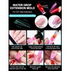 EBANKU 144PCS Poly Gel Nail Forms, Dual Forms for Polygel