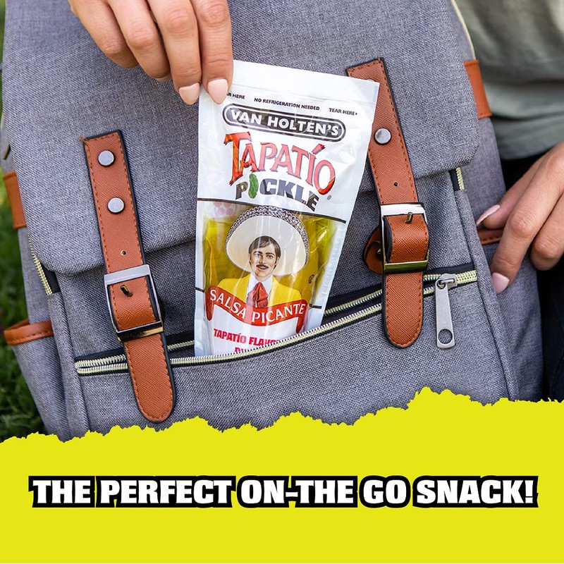 Van Holten's Pickles - Jumbo Tapatio Pickle-In-A-Pouch - 6 Pack