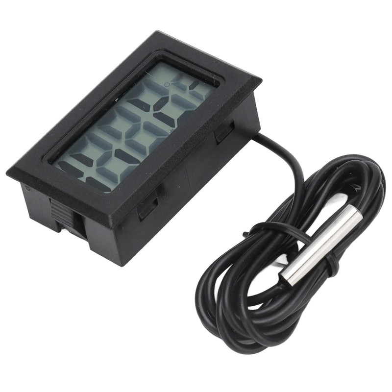 2Pcs Termostato de Termómetro Digital Electrónico Medidor de Temperatura 2s