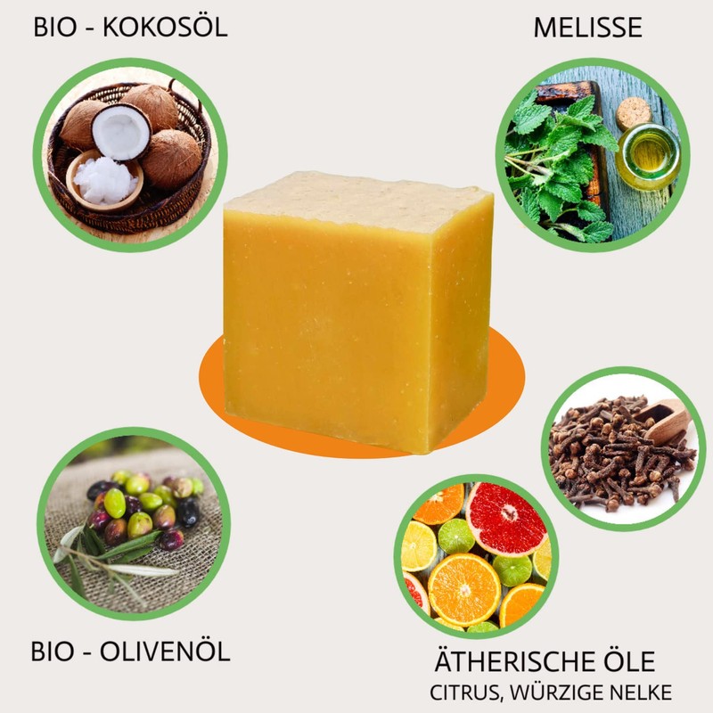 Savion Hair Wash Soap, Melisse Plus, 170 g