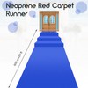 Boao 20 x 2.3 ft Neoprene Carpet Runner Reusable Plastic