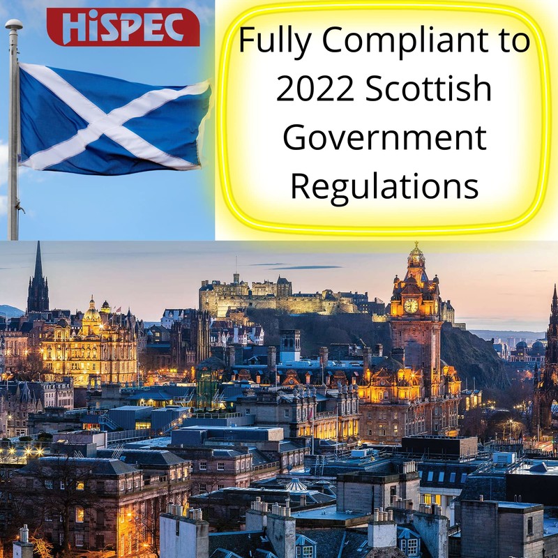 Hispec Electrical Products Limited HSA/BC/RF10-PRO Carbon Monoxide Detector, 9 V,