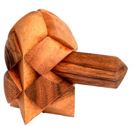 Knobelholz.de Racket puzzle.