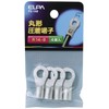 ELPA Round Terminals (R14-8) Round Crimp Terminals 1.3 inches (32.8 mm) φ0.14 - 0.18 inches (3.65 - 4.62 mm) Stranded Wire 0.4 - 6.7 inches (10.52 - 16.78 mm) 4 Pieces R14-8 PS-148