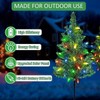 Solar Christmas Tree Lights (4 Set) – 80 Multicolor Strawberry