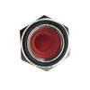 ESUPPORT Red 12mm Rubber Rocker Toggle Switch Knob Hat Waterproof