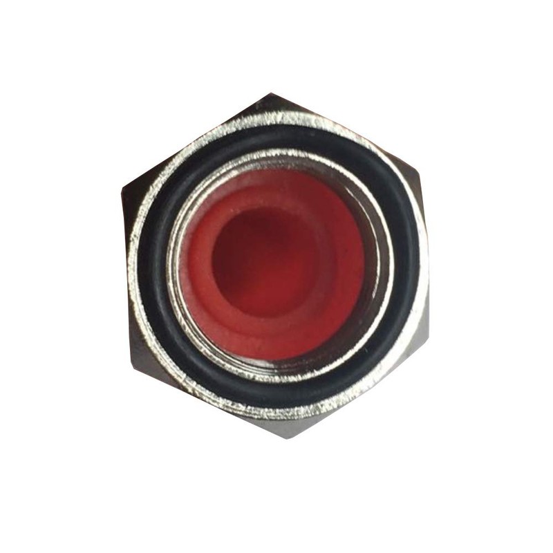 ESUPPORT Red 12mm Rubber Rocker Toggle Switch Knob Hat Waterproof