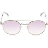 bollé OVA anteojos de sol de plata brillante unisex para