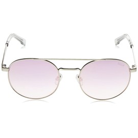 bollé OVA anteojos de sol de plata brillante unisex para adultos, talla S