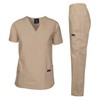 Dagacci Scrubs - Conjunto médico de uniforme médico para hombre,