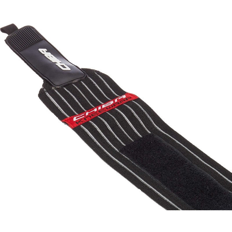 Chiba Erwachsene Kniebandage Pro, schwarz, EG, 40486