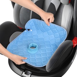 JEYODA ﻿Car Seat Protector for Potty Training Instant Suction Baby Piddle Pad for Baby Seats Reusable Car Seat Liner with Anti Slip for High Chairs, Baby Strollers 2pcs (Blue)