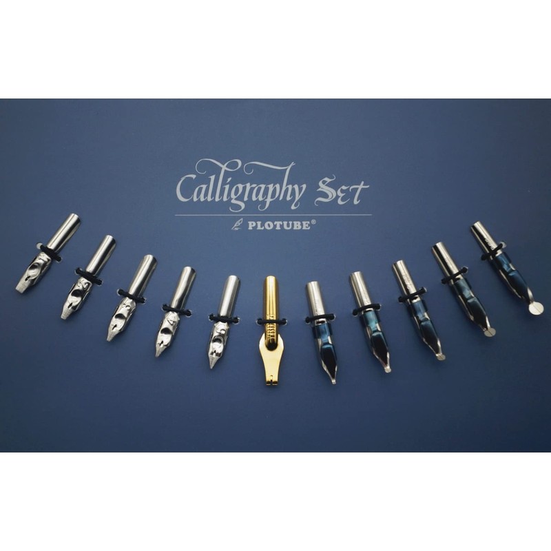 IDEAPOOL Calligraphy Pen Set, 22 pieces – Includes 7 Bottle