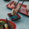 GOLIBER 10 Piece Japanese Style Dinnerware Set - Includes 2