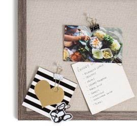 U Brands Classic Clips Set, Office Supplies, Black and White with Gold, Office Supplies, Paper and Binder Clips, 80 Count