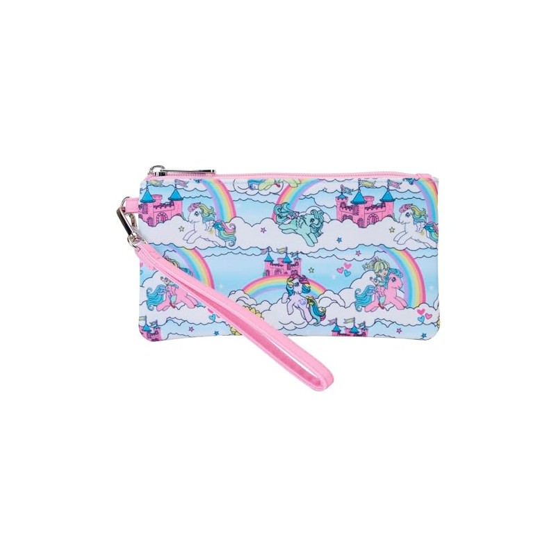 Loungefly Hasbro My Little Pony Sky Scene AOP Nylon Wristlet