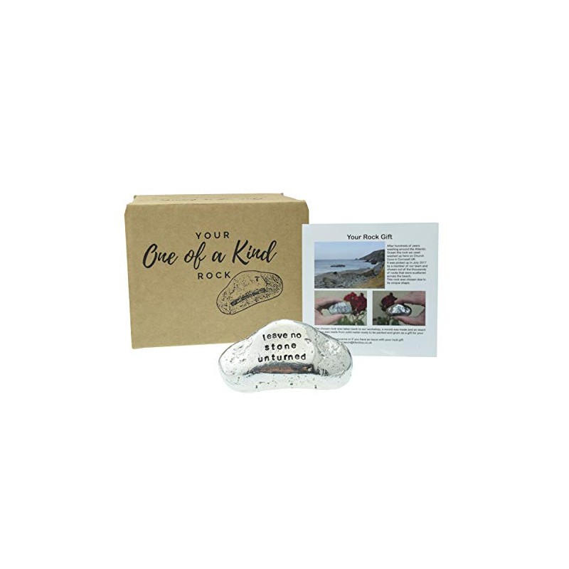 Leave no stone unturned Rock – Gift for Geologists and