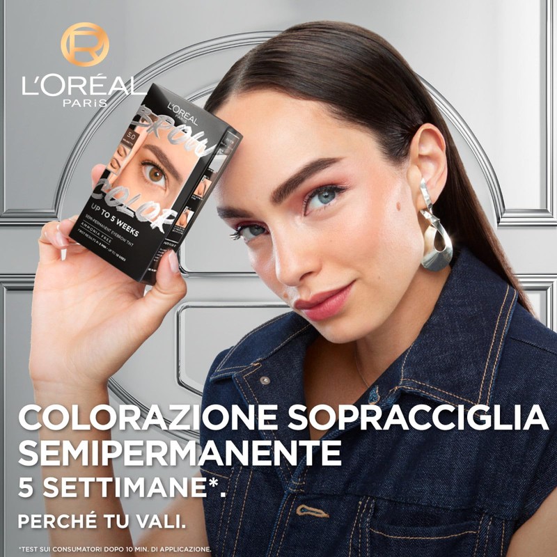 L'Oréal Paris Brow Color Kit Semi-Permanent Eyebrow Colour Ammonia Free