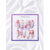 Angel Milky Handmade Nail Tips - Ballerina / 엔젤 밀키