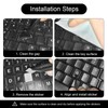 2PCS English Keyboard Stickers, Universal Replacement English Keyboard Letter with
