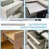 10pair 22 Inch Heavy Duty Soft Close Drawer Slides，Metal Heavy