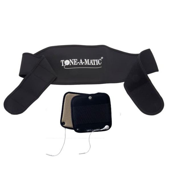 TONE-A-MATIC Electric Muscle Stimulator Garment Electrodes TENS Multi Functional Therapy