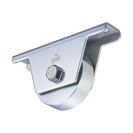 Yokozuna JCS-0602 Stainless Steel Heavy Door Wheel, Flat Type, 2.4 inches (60 mm)