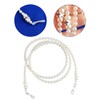 GroveEss Pearl Eyeglass Chain,Beaded Sunglasses Chain Wome,Charming Fashion Around Neck