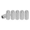 PATIKIL 30 Pcs Hex Socket Grub Screw, M5x14mm Flat Point