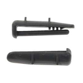 First4Spares Replacement Rail End Caps Compatible With Beko & Blomberg Dishwashers