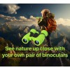 Pokanic Binoculars Kids 8 x 21 High Resolution Adjustable Light