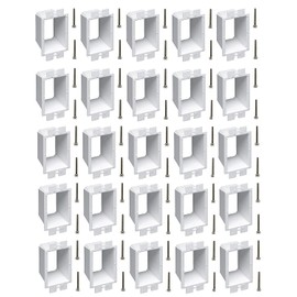 iMBAPrice BE1-25 (1-Gang) Electrical Power Outlet Box Extender - White, 25-Pack