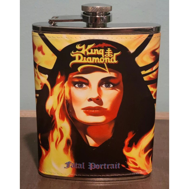 Samhain: November Coming Fire 8 oz flask custom NEW (can