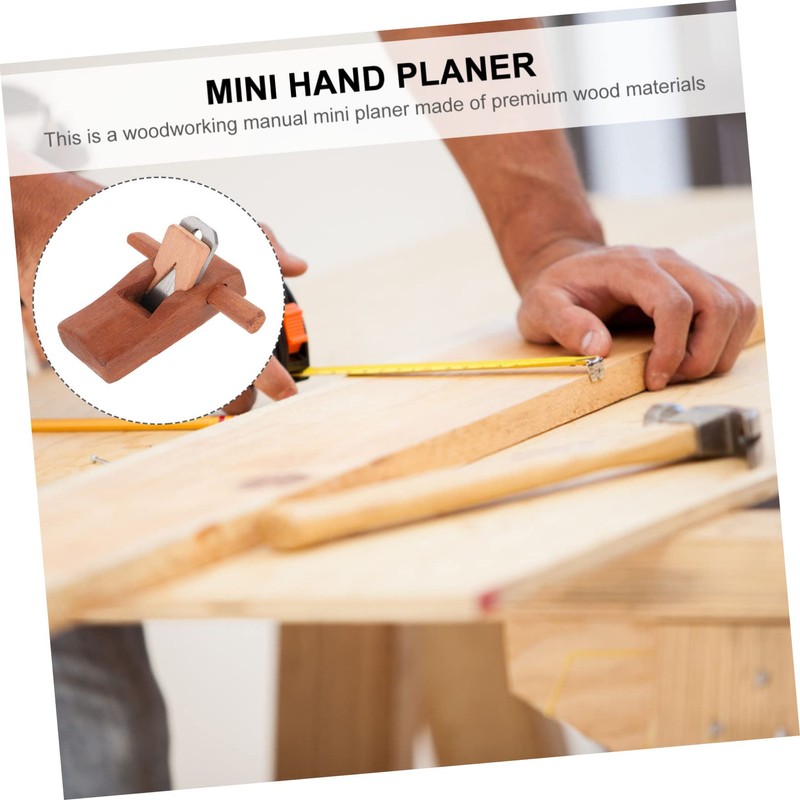Tofficu Hand Planer Mini Tool for Woodworking Durable Flat Bottom