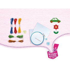 Schmidt Spiele 51601 Bibi Stickrahmen, Kreativspass in der Metalldose, Bunt