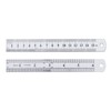 Ruler 15 Cm, Metal Ruler Straight Edge For Cutting Centre