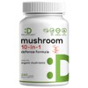 Organic Mushroom Supplement, 8,000mg Per Serving, 240 Veggie Capsules 10