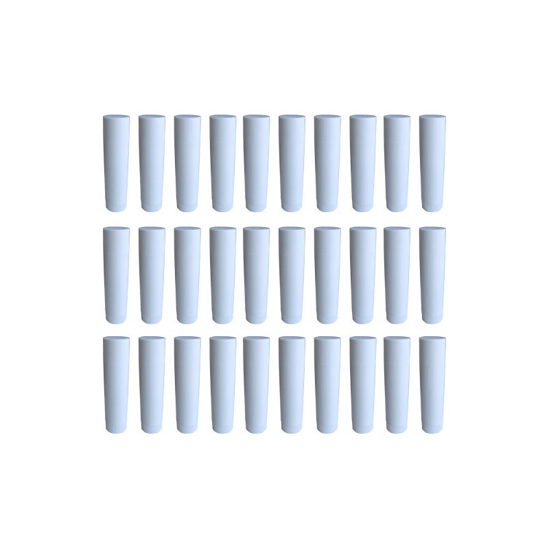 Frühes Forschen 30 lipstick sleeves, white, empty, for self-filling, made